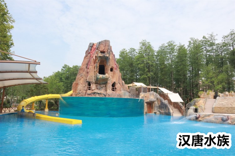 武汉欢乐谷水上乐园亚克力跳水池项目